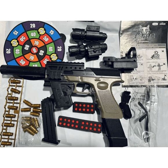 Soft Bullet Toy Gun for Boys, Foam Blaster with Shell Ejecting, Realistic Toy Gu - Picture 5 of 8